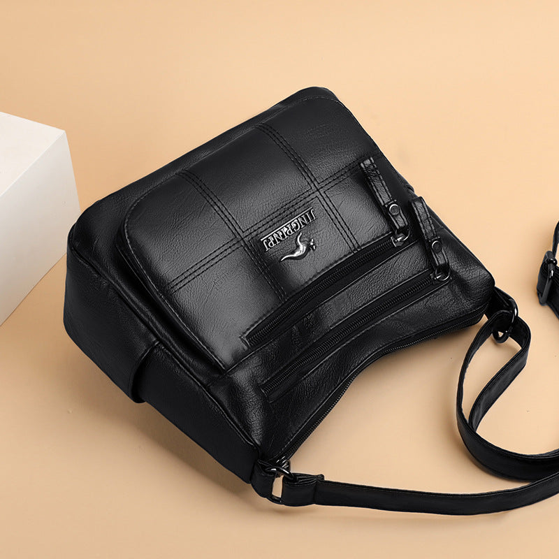 Women's Multi-Layer Large Capacity Crossbody Shoulder Bag