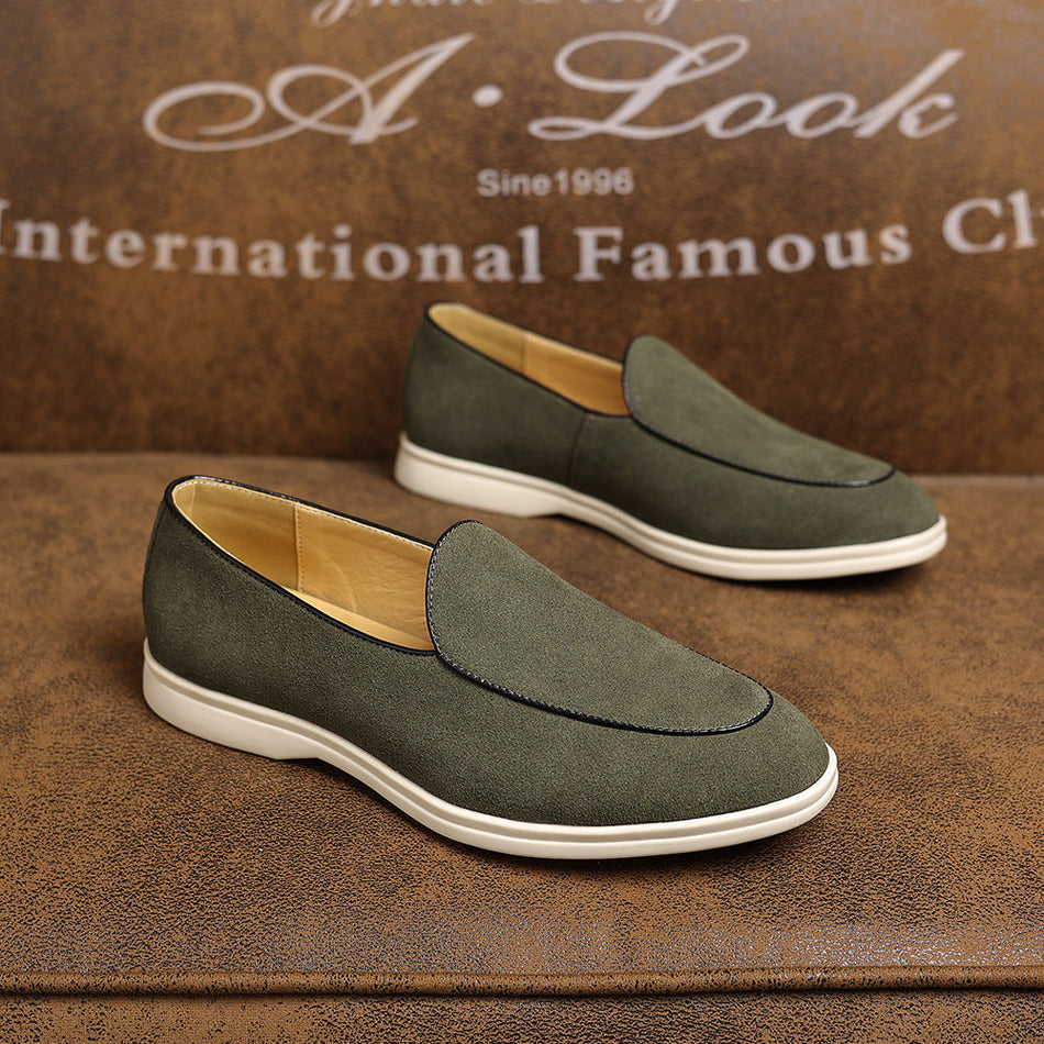Men's Slip-On Driving Loafers Breathable Casual Comfort Shoes