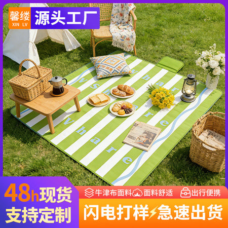 Bordeaux Oxford Cloth Waterproof Camping Picnic Mat Portable Outdoor Blanket