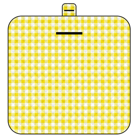 New ultrasonic Plaid Ultrasonic Waterproof Picnic Mat for Camping and Beach Use