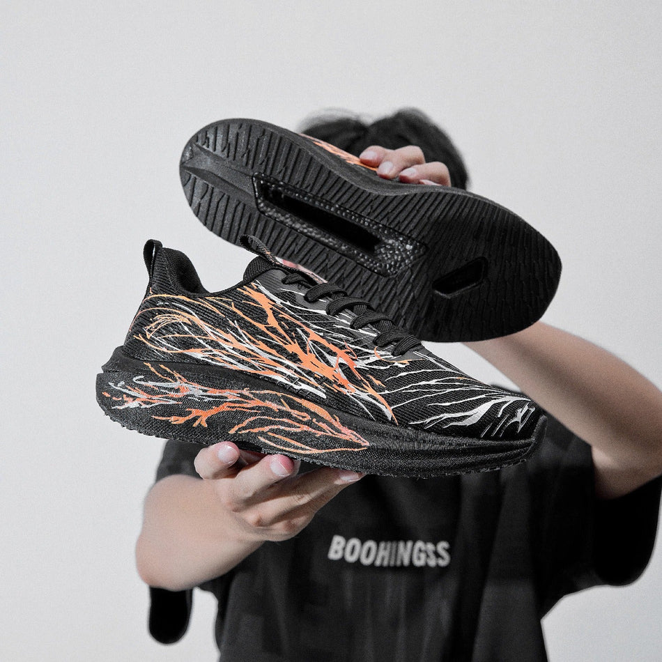 Unisex Couple Running Sneakers Carbon Plate Soft Sole Casual