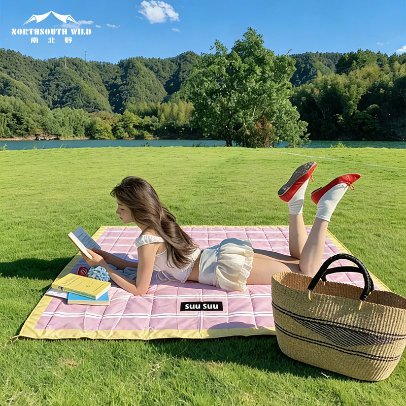 Korean Style INS Waterproof Folding Camping Picnic Mat Portable