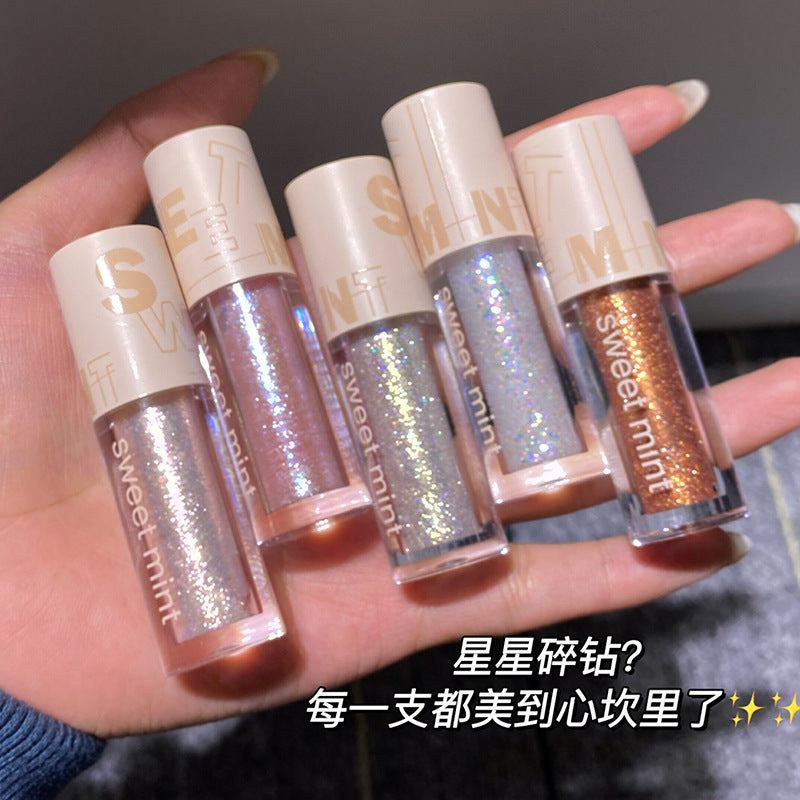 Pearlescent Liquid Eyeshadow Glitter Highlighter Single Shade