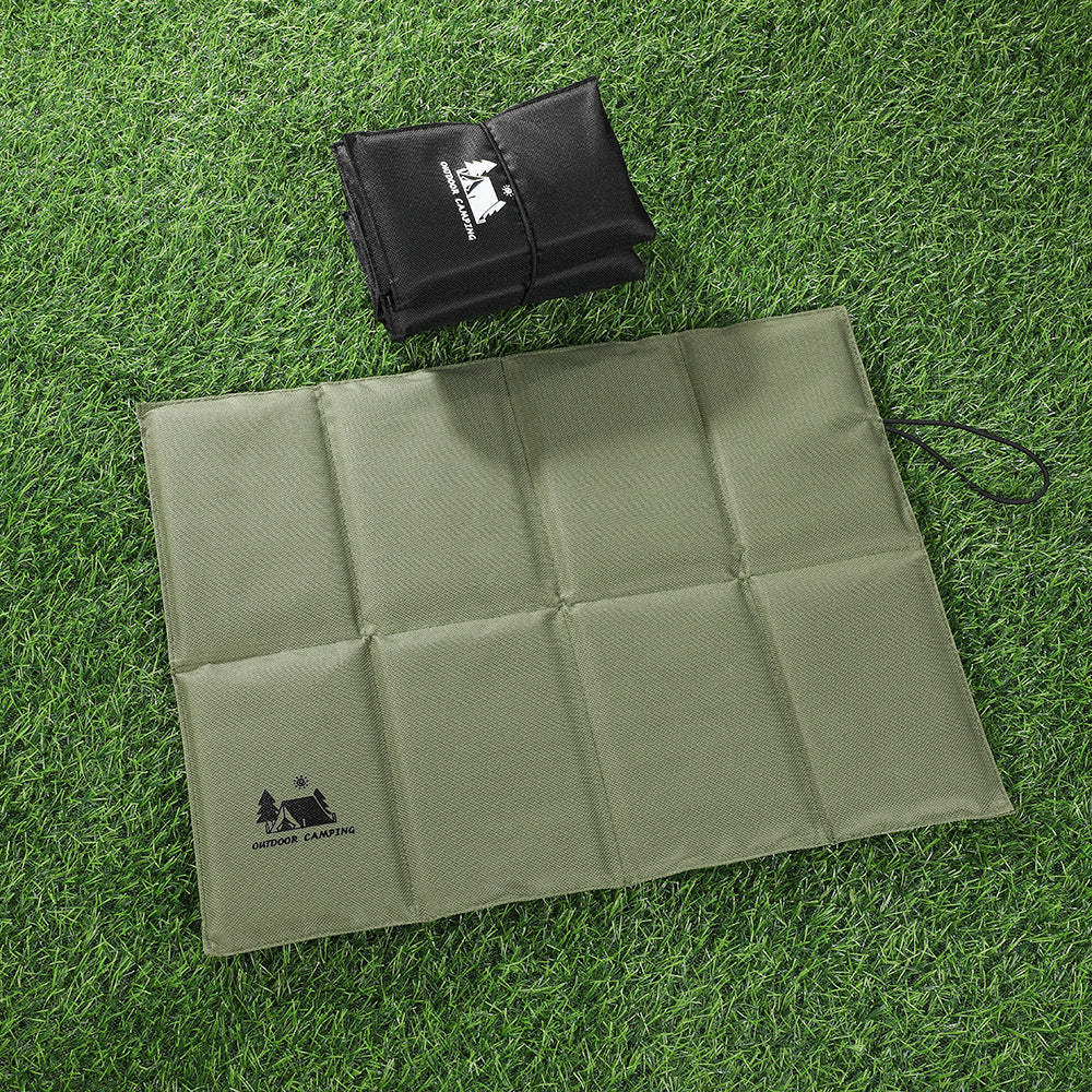 Black cushion Portable Folding Picnic Cushion for Beach, Hiking and Outdoor Use 44*34cm
