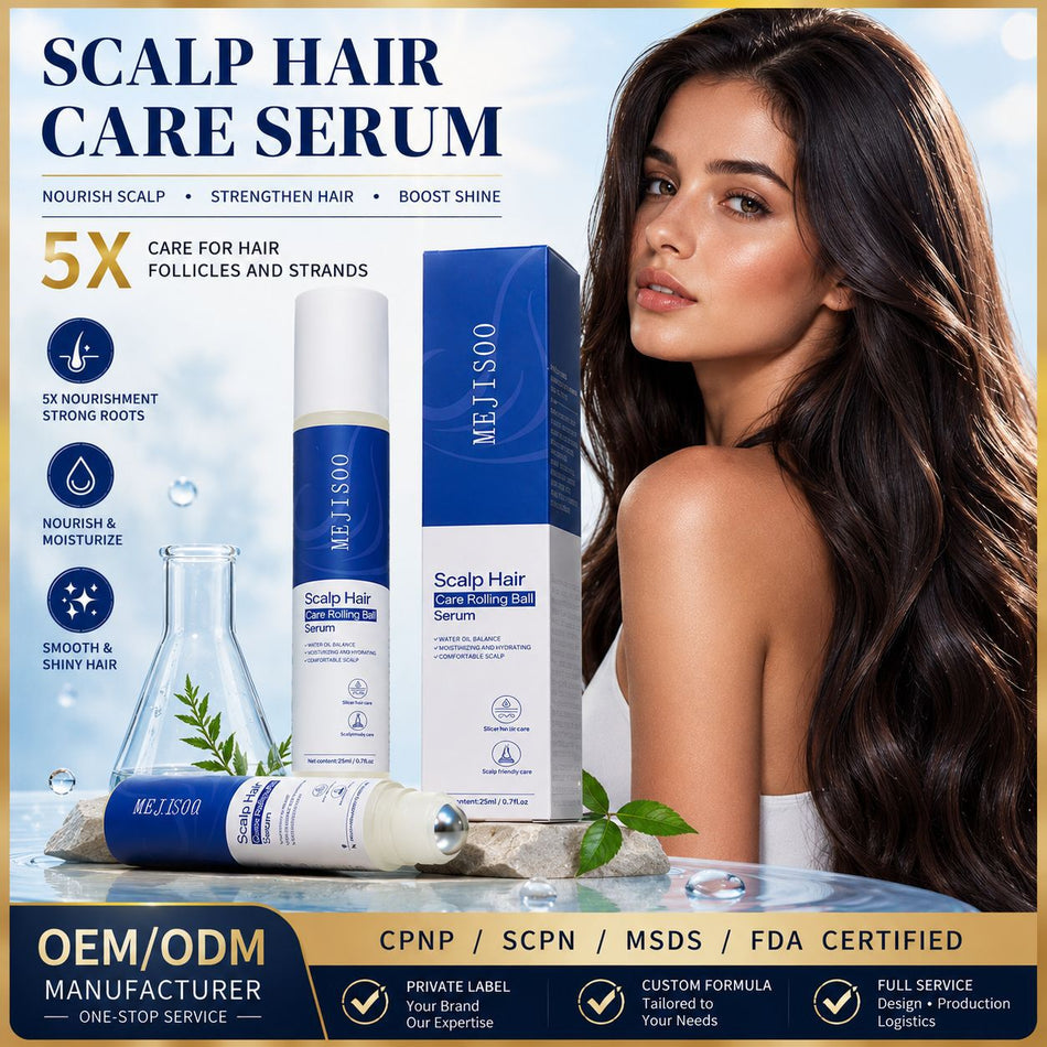Scalp Care Hair Serum Roll-On Nourishing Hair Treatment