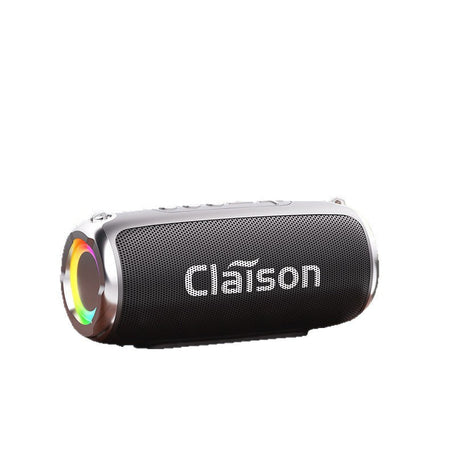 Portable Strap-On Bluetooth Speaker with Subwoofer for Outdoor Use