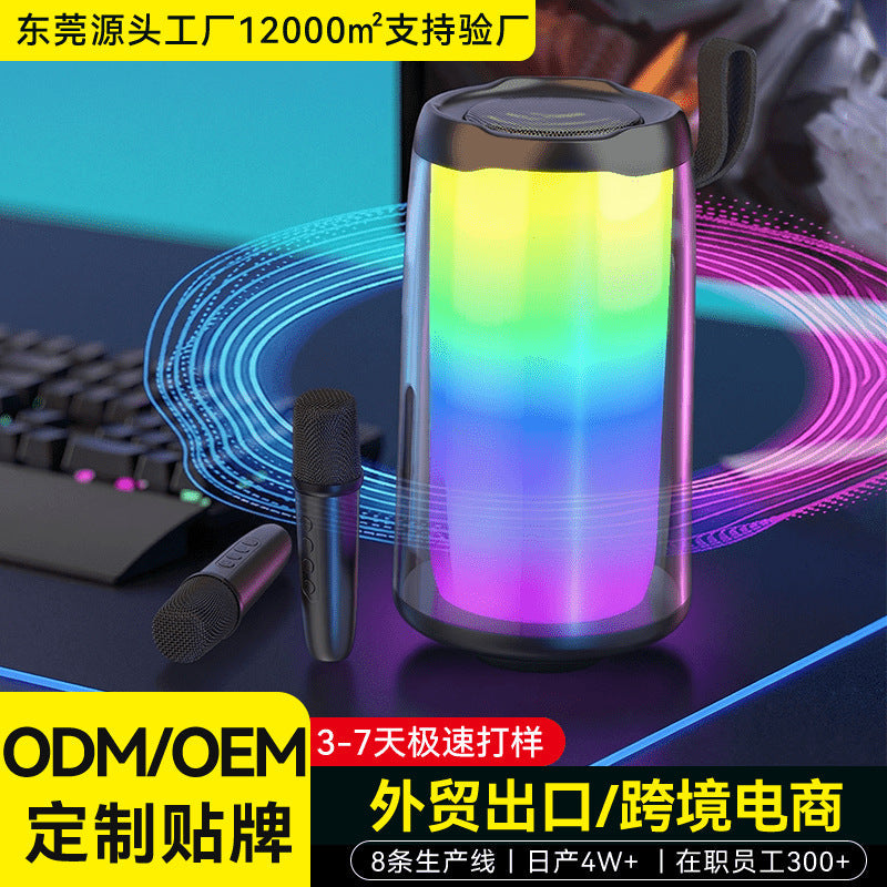 Portable Wireless Bluetooth Speaker with Deep Bass and Card