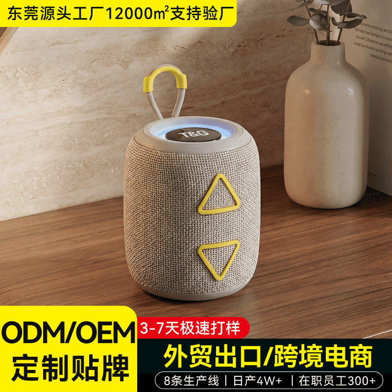 Portable Wireless Bluetooth Speaker with Subwoofer and USB