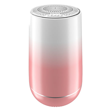 Portable Wireless Bluetooth Speaker with Subwoofer and RGB Light in Red