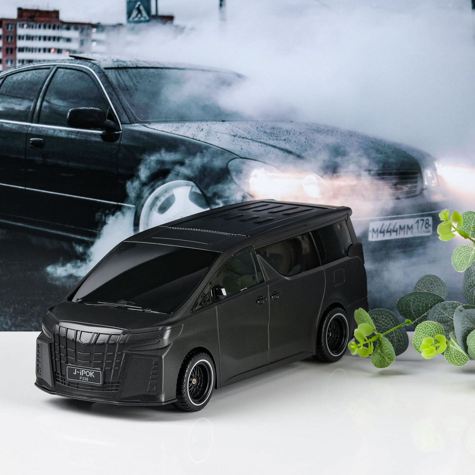 Car Model Portable Bluetooth Speaker with Subwoofer and 3D Stereo