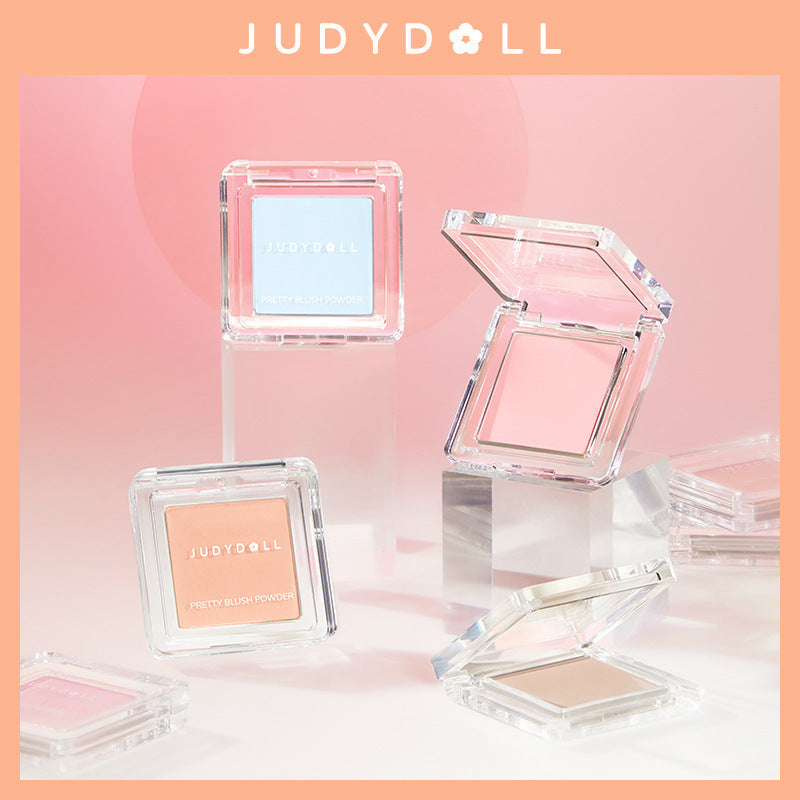 Monochrome Powder Blush Natural Apricot Matte Soft Glow Finish