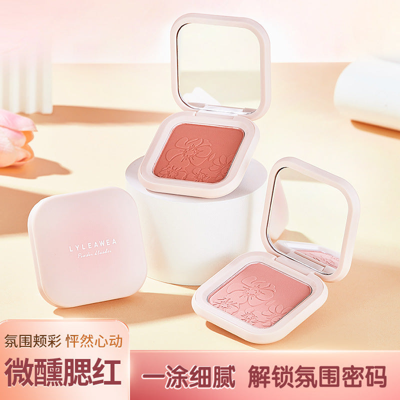 Monochrome Matte Blush Powder Soft Mist Natural Nude Finish