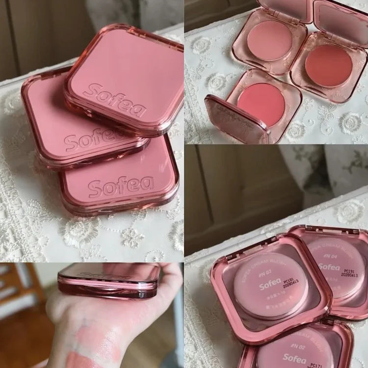 Hydrating Blush Cream Silky Texture Natural Radiant Finish