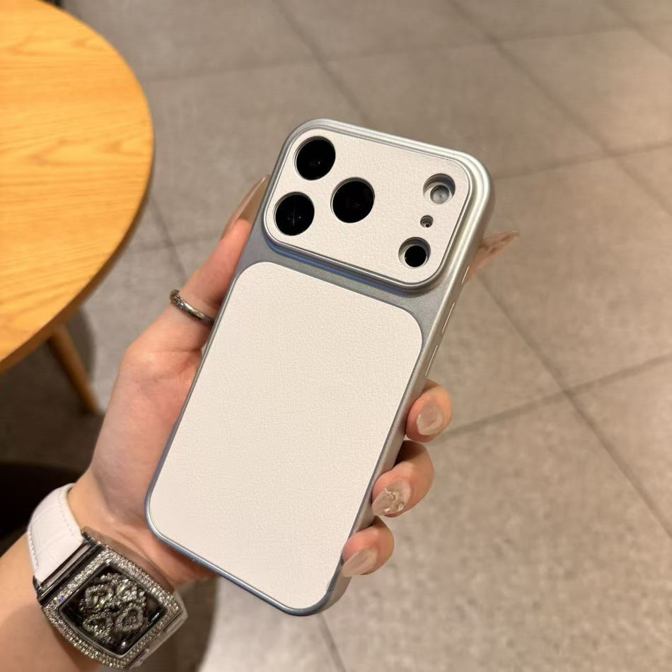 Premium Sheepskin Leather Phone Case for iPhone Pro Series
