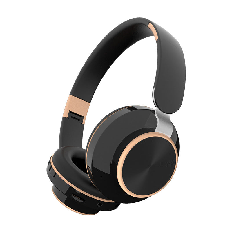 Wireless Bluetooth Headset with Subwoofer Stereo and Card Support