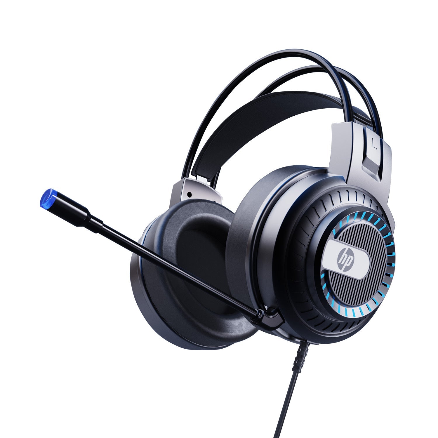 HP 8008U Wired Head-Mounted Gaming Headset for PC and Laptop