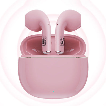 T22 TWS Bluetooth 5.3 Wireless Earbuds with Low Latency Mode in White