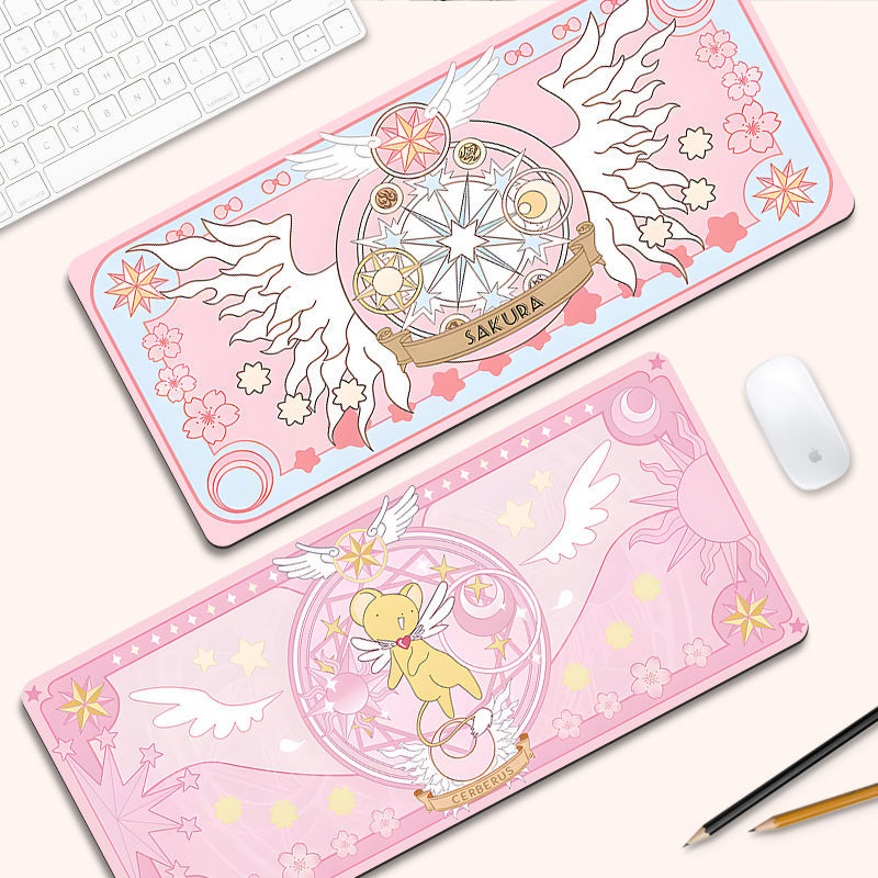Extra Large Anime Mouse Pad with Magical Circle Desk Design