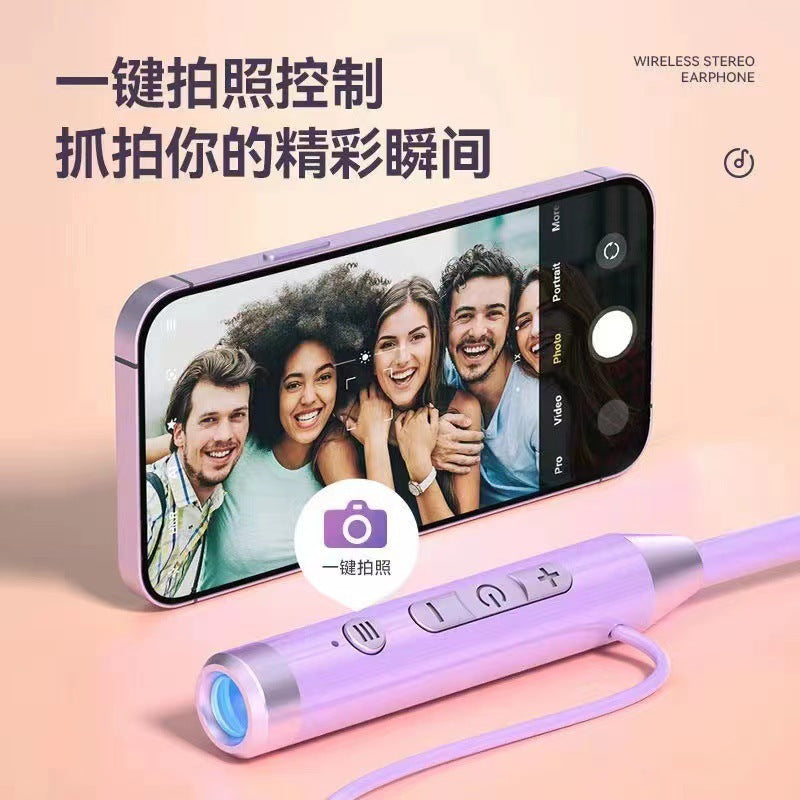 Wireless Neckband Bluetooth Headset with Long Battery Life
