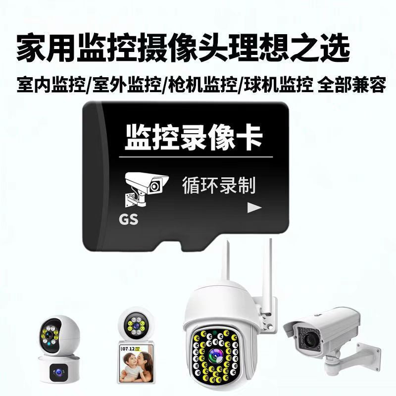 High-Speed Surveillance Memory Card for Camera Recording