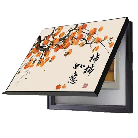 Decorative Wall Painting Cover for Electric Meter Box and Distribution Panel