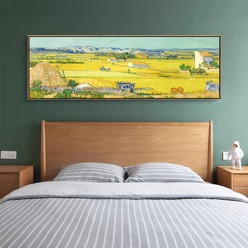Impressionist Masterpiece-Inspired Living Room Wall Art for Sofa