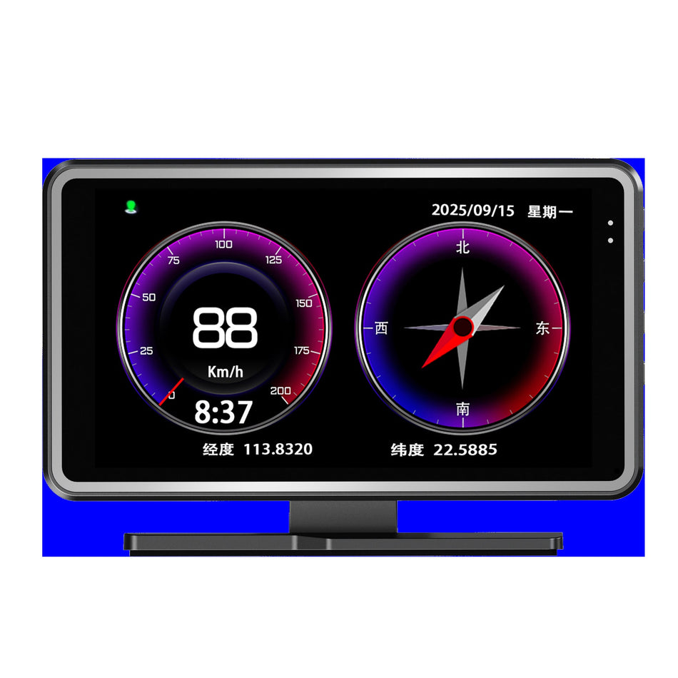 Car Center Console HUD Head-Up Display Driving Recorder System