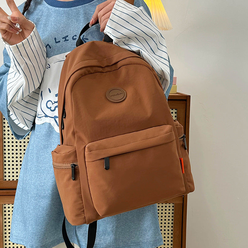 Lightweight Large Capacity Minimalist Student Backpack
