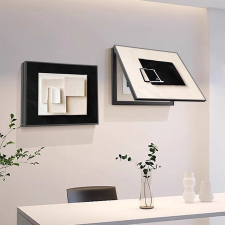 Minimalist Abstract Meter Box Cover Decorative Wall Painting