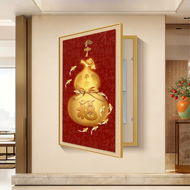 Large Decorative Wall Art Cover for Meter Box, Fire Hydrant and