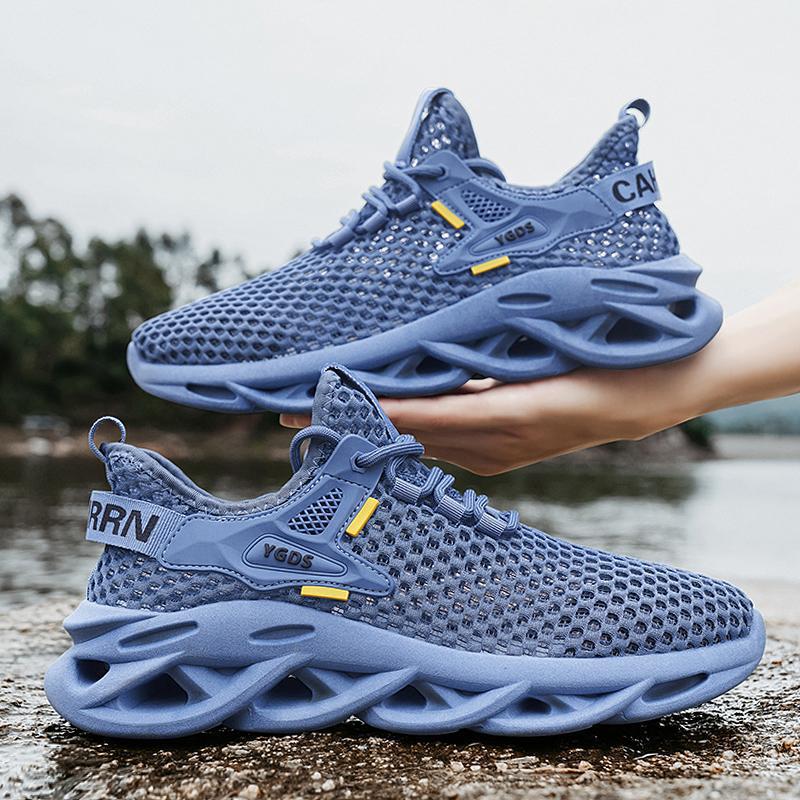 Men's Breathable Mesh Running Sneakers Lightweight Casual Shoes