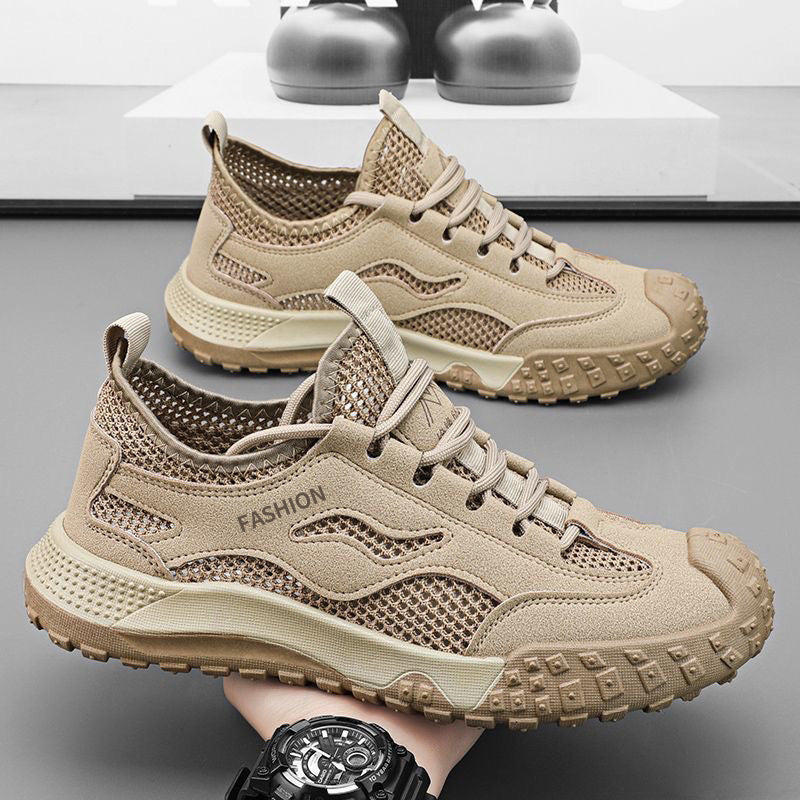 Men's Breathable Mesh Sports Sneakers Lightweight Casual Running