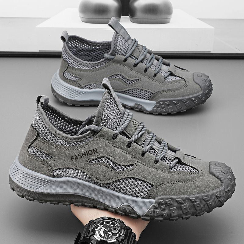 Men's Breathable Mesh Sports Sneakers Lightweight Casual Running