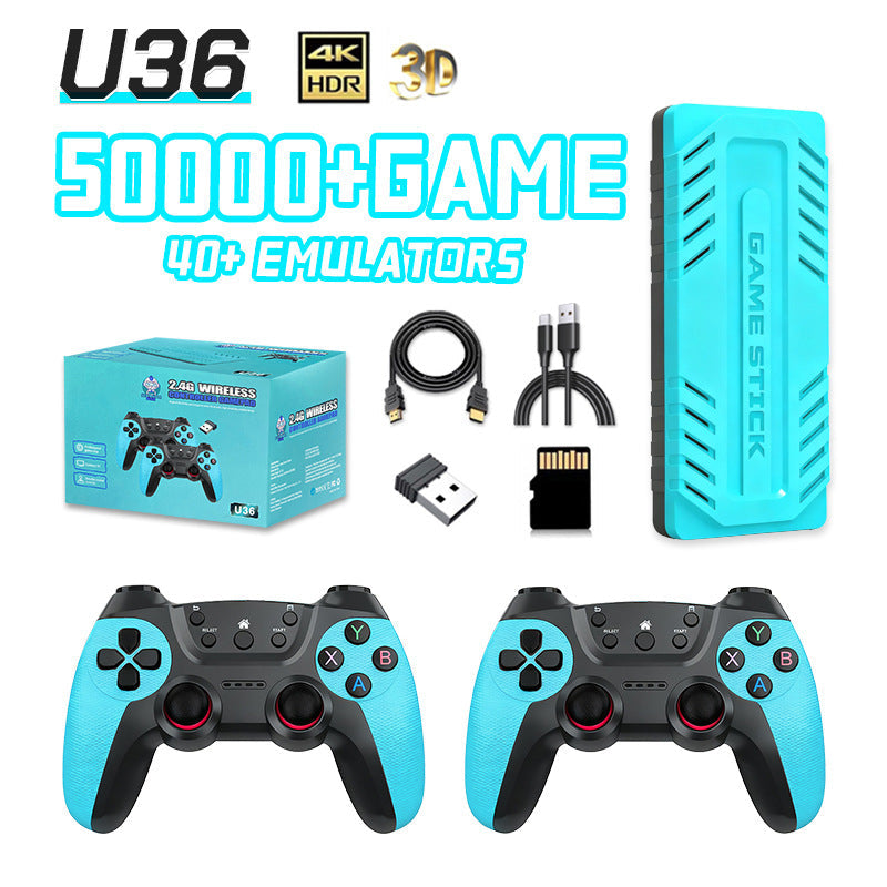 U36 Wireless Retro Game Console with HDMI TV Output System