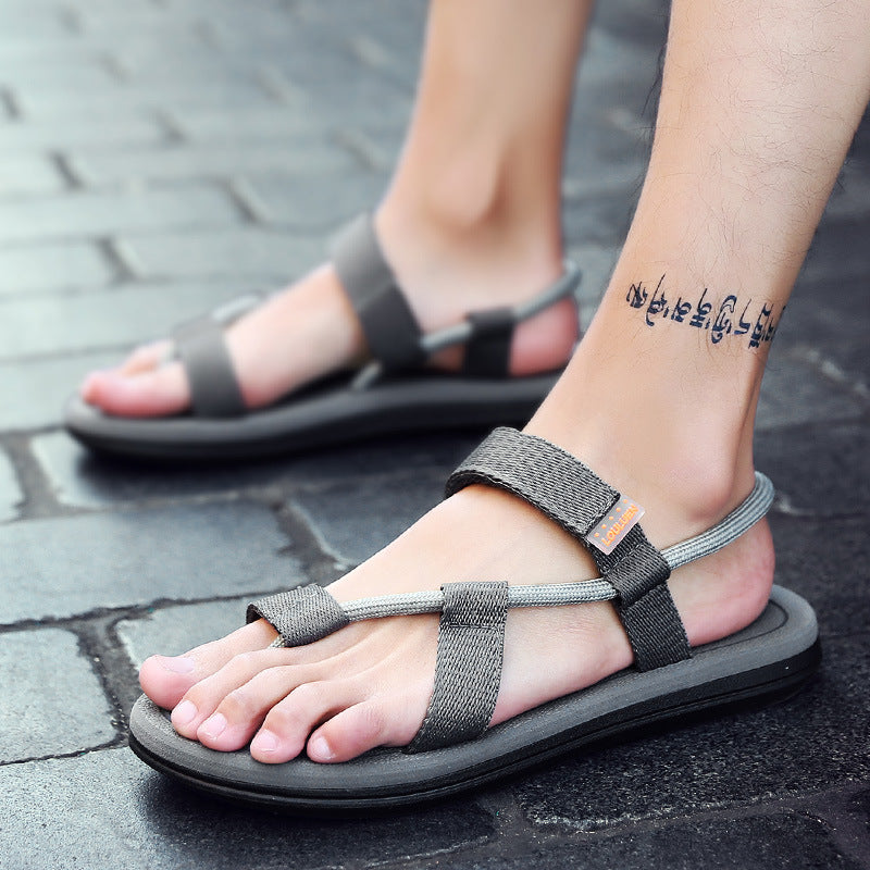 Men’s Outdoor Non-Slip Beach Sandals Summer Casual Slippers