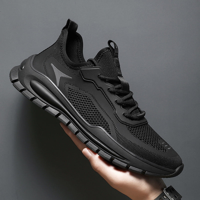 Men's Breathable Mesh Running Sneakers Casual Sports Shoes