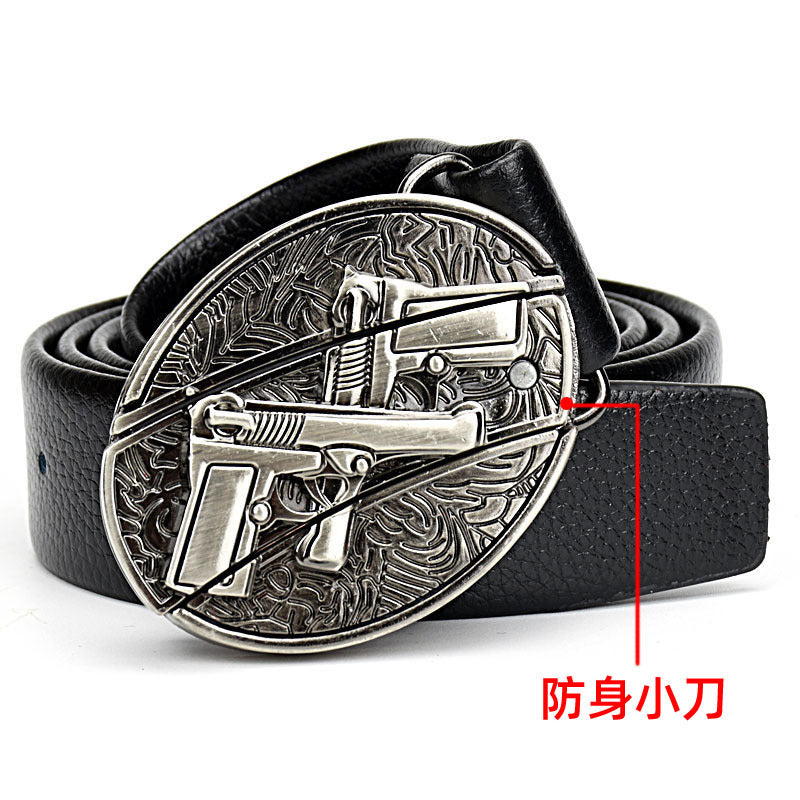 Men’s Punk Style Fashion Belt Retro Trend Casual Waist Belt