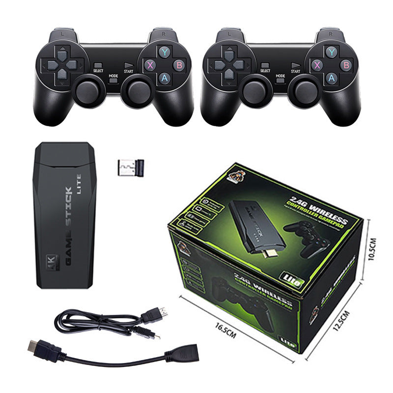 M8 4K Retro Game Console with Dual Wireless Controllers