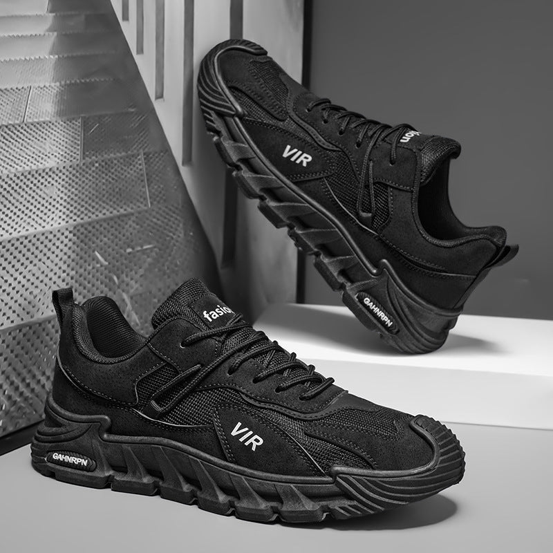 Men's Breathable Workwear Sneakers Casual Outdoor Skate Shoes