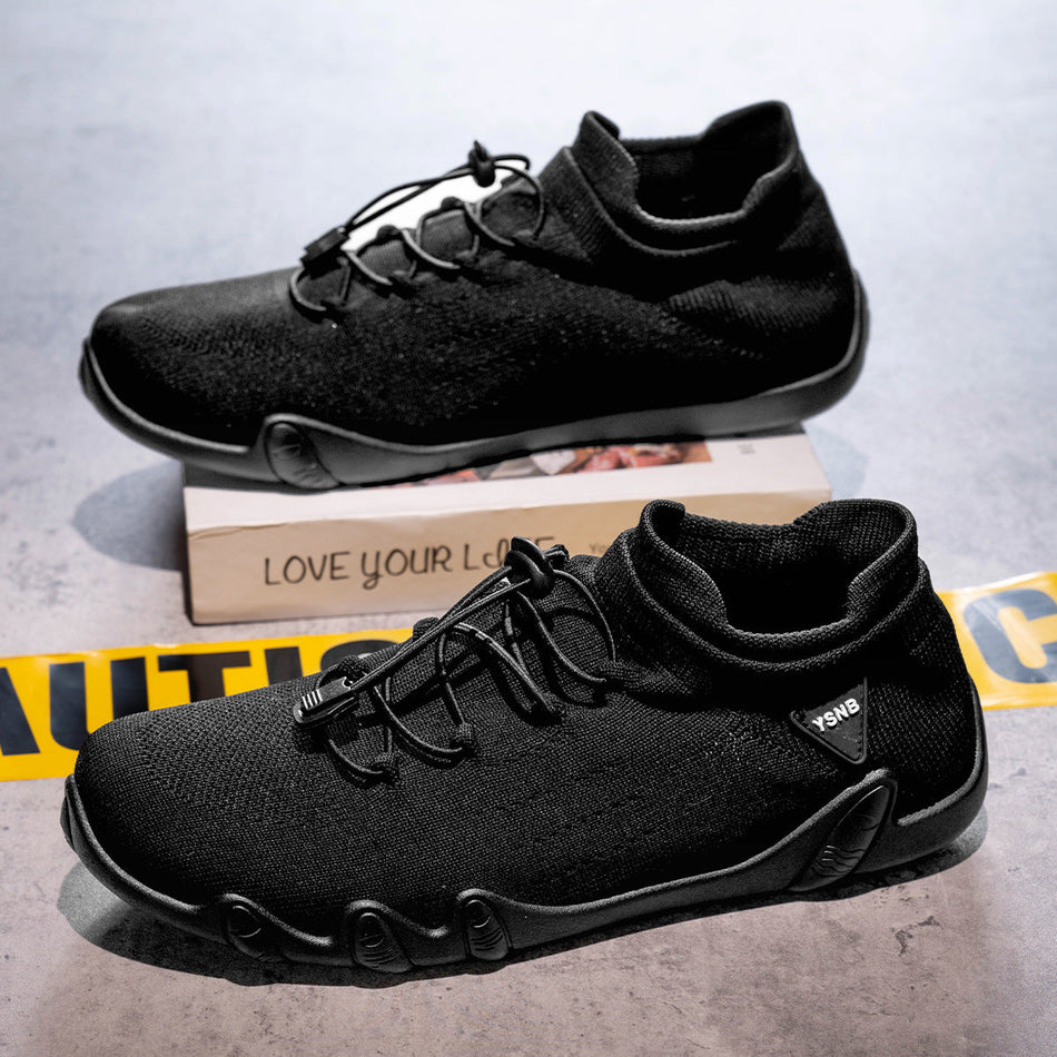 Men's Flywoven Slip-On Mesh Sneakers Casual Lightweight Shoes