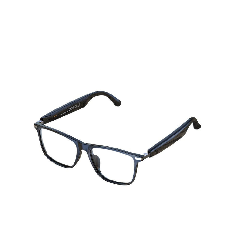 AI Smart Bluetooth Glasses with Translation and HD Audio in Black