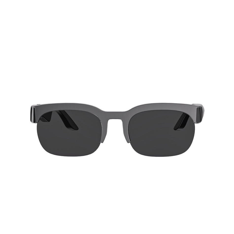 XG89 Smart Bluetooth Glasses with UV and Blue Light Protection in Black