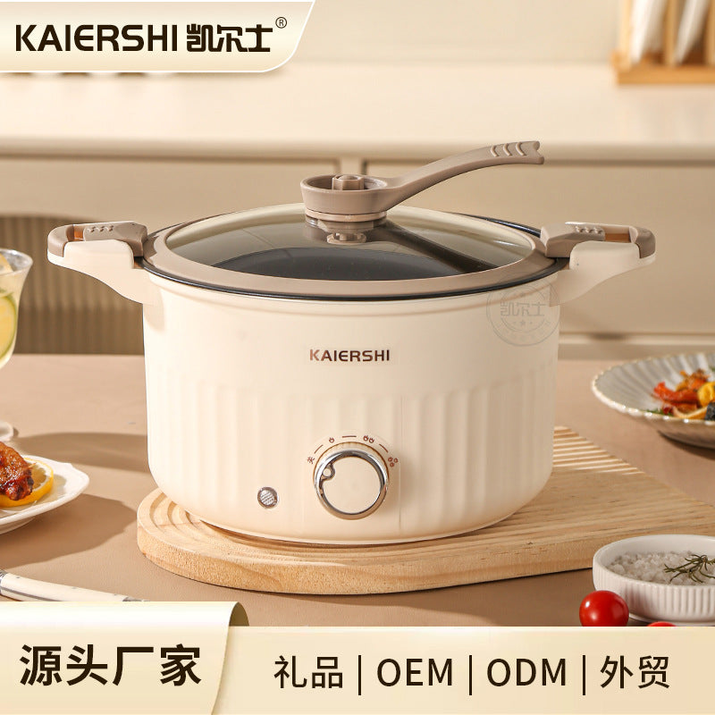Micro-Pressure Large-Capacity Electric Hot Pot for 4–5 People