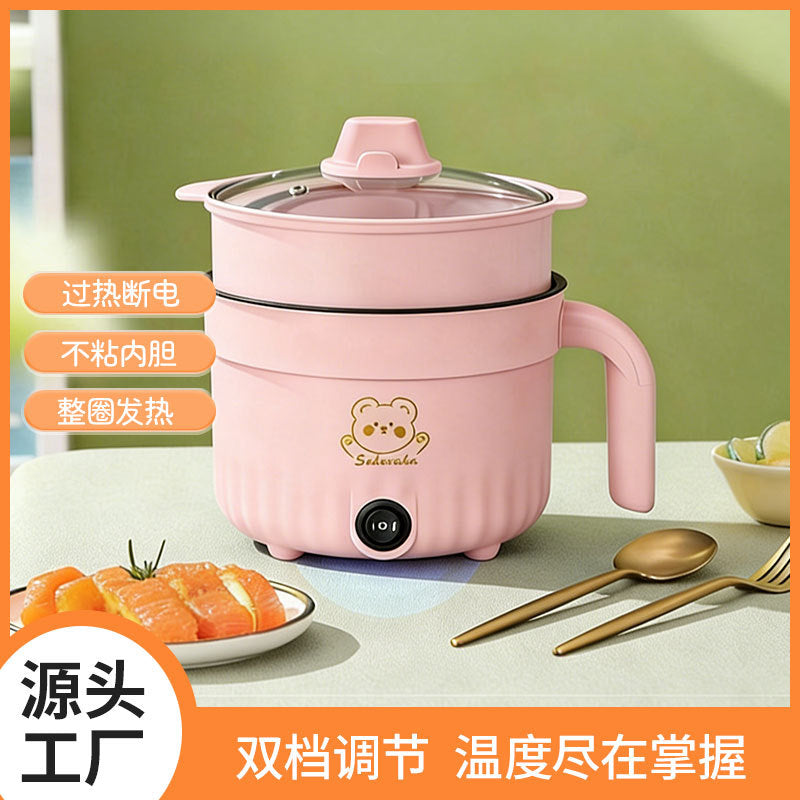 Multifunctional Electric Cooking Pot for Home and Dormitory Use