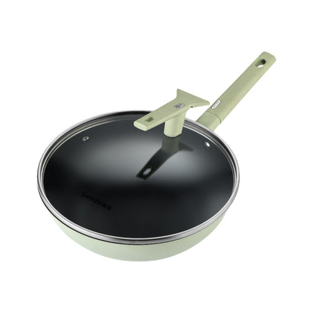Shanzu Zero-Coating Non-Stick Frying Pan for Gas Stove and Induction Use
