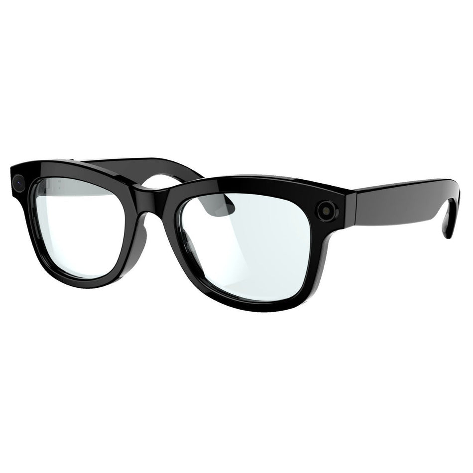 M01 Pro AI Smart Camera Glasses with Voice Assistant and Translation in Black