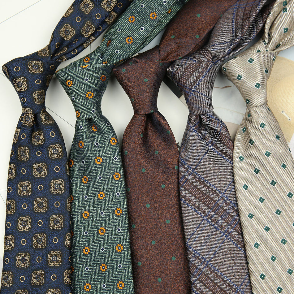 Men’s Classic Wedding Tie Business Formal Necktie