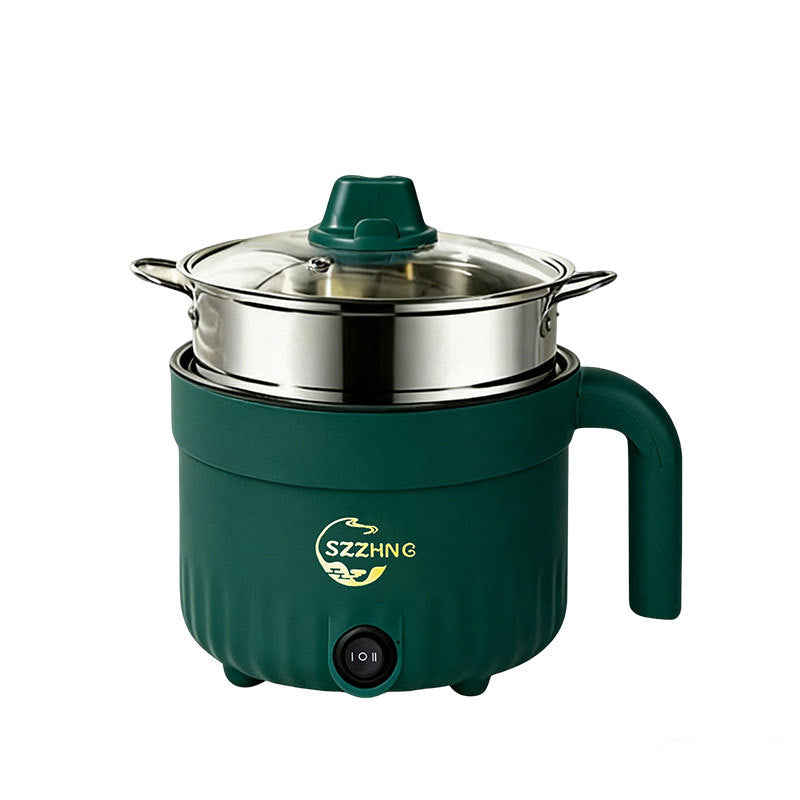 18cm dark Little Yellow Duck Multi-Functional Electric Cooking Pot for Home and Dormitory