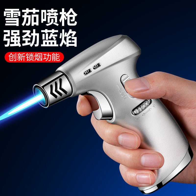Refillable Mini Torch Lighter High-Temperature Direct Flame