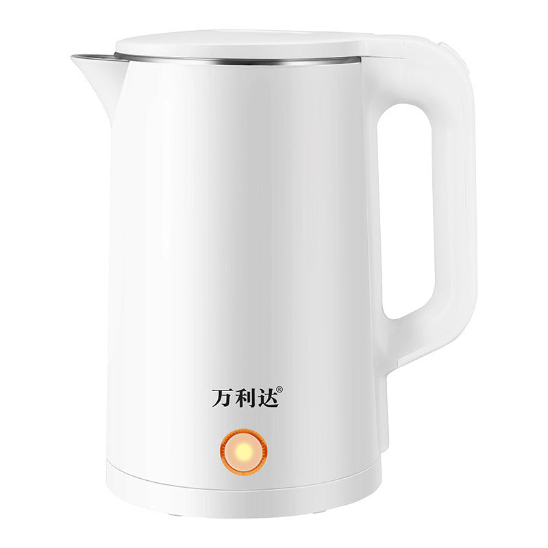 2.3l thick Wanlida Color Steel Double-Layer Electric Kettle Large Capacity Fast Boiling with Auto Shut-Off
